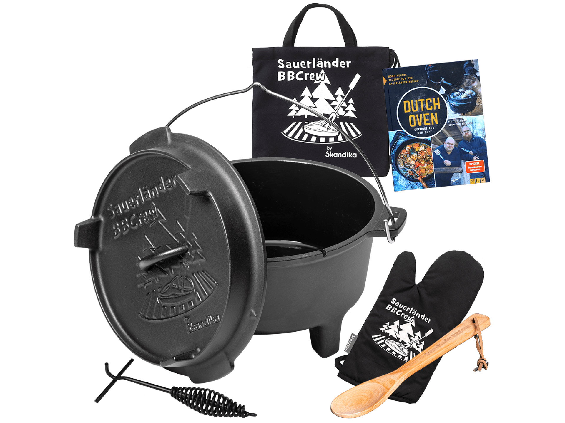 BBCrew Dutch Oven 8L Sondereditions-Set